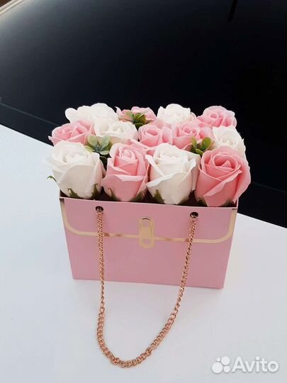 Букет цветов из мыла