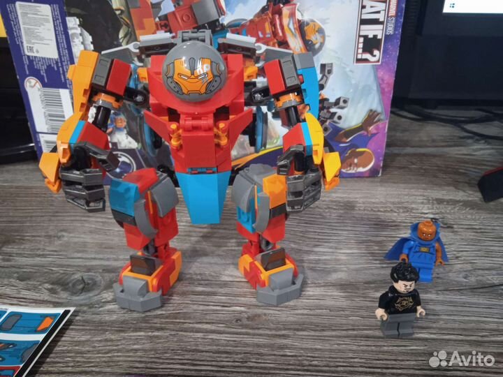 Lego marvel халкбастер