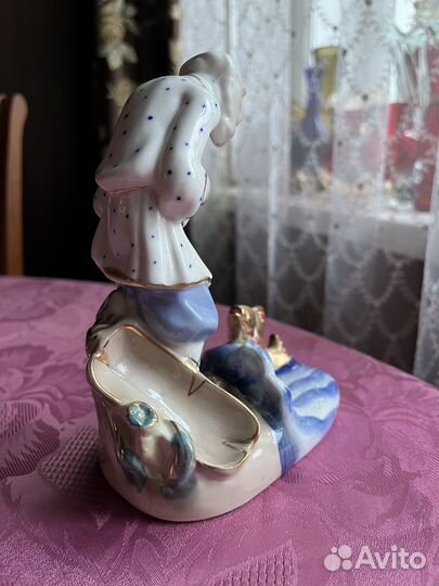 Старик и золотая рыбка Гжель