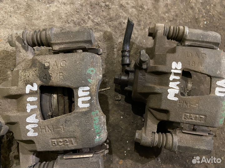 Передние суппорта Daewoo Matiz