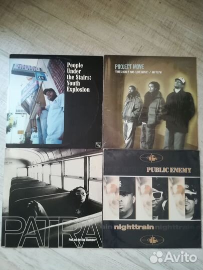 Виниловые пластинки rap, hip-hop, r'n'b