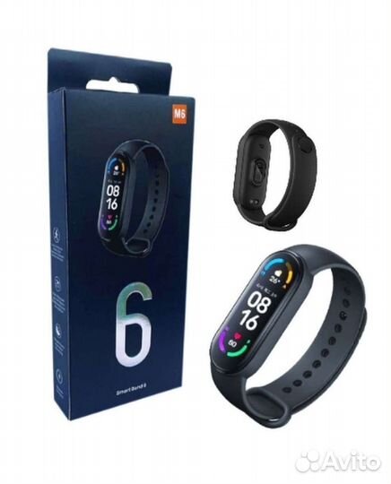 Smart watch фитнес браслет новый черный