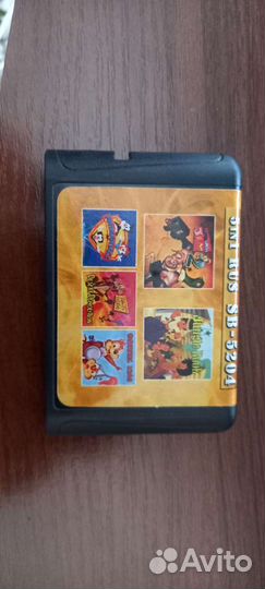 Катридж Sega 5игр