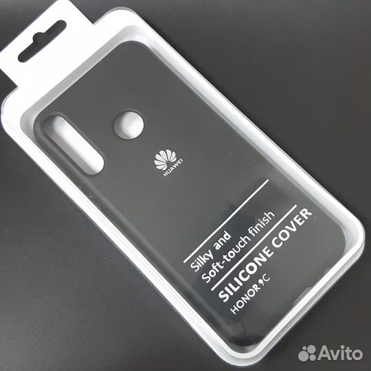 Силиконовый чехол на Honor 9С/ P40 Lite E черный