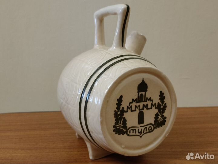 Боченок керамический под пиво и вино,бутыль