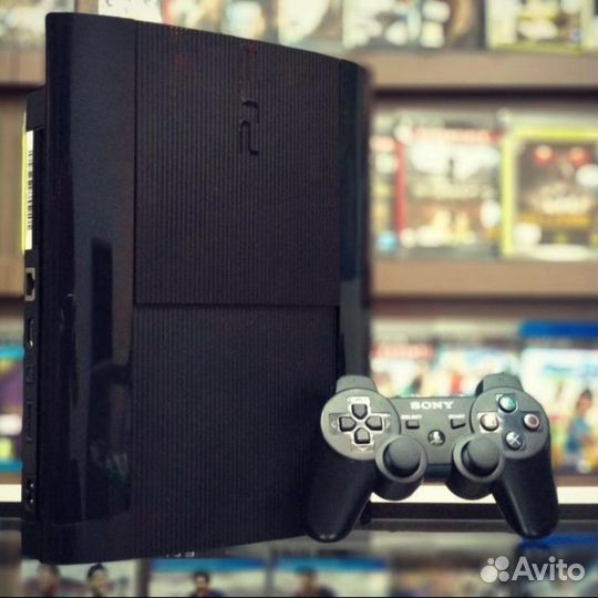 PS3 +100 игр прошитая Super Slim