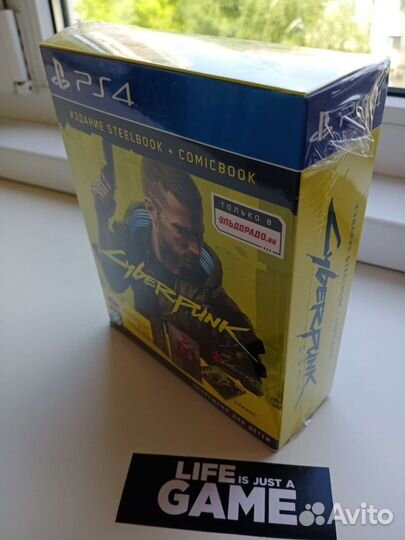 Cyberpunk 2077 Steelbook + Comicbook (ps4 ps5) NEW