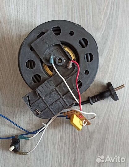 Мотор пылесоса с катушкой