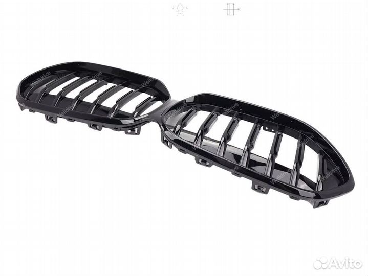 Решетки радиатора BMW 2 F44 LCI M-Performance