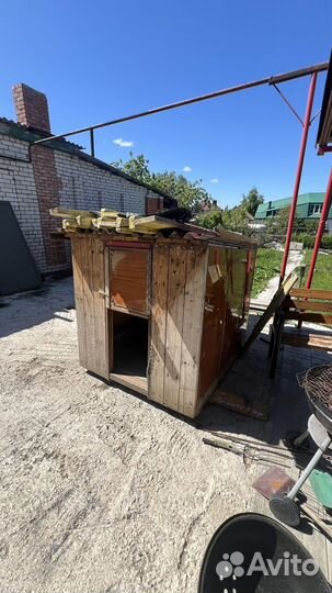 Будка для собаки утепленная