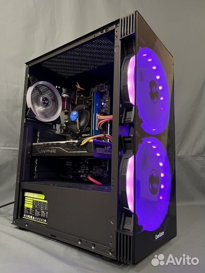 Игровой Компьютер Intel i5-4460/RX580/8Gb/SSD