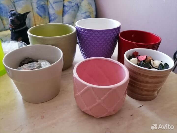 Новые кашпо керамика