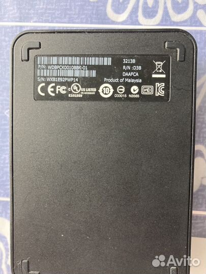 Внешний жесткий диск wd 1 тб