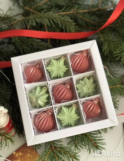 Шоколад ручной работы на Новый год