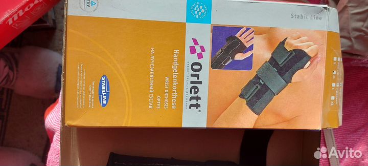 Ортез на лучезапястный сустав orlett правый