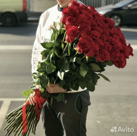 Розы 1 метр