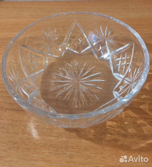Салатник хрустальный