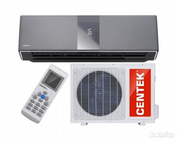 Сплит-система Centek CT-65Z Carbon gray inverter