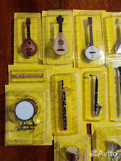 Музыкальные инструменты миникопии коллекционные