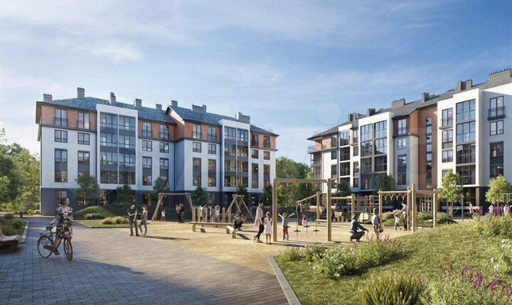 2-к. квартира, 61,8 м², 1/5 эт.