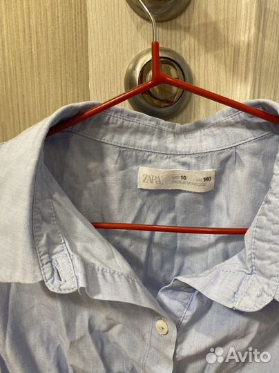 Школьная форма zara - рубашка и легинсы