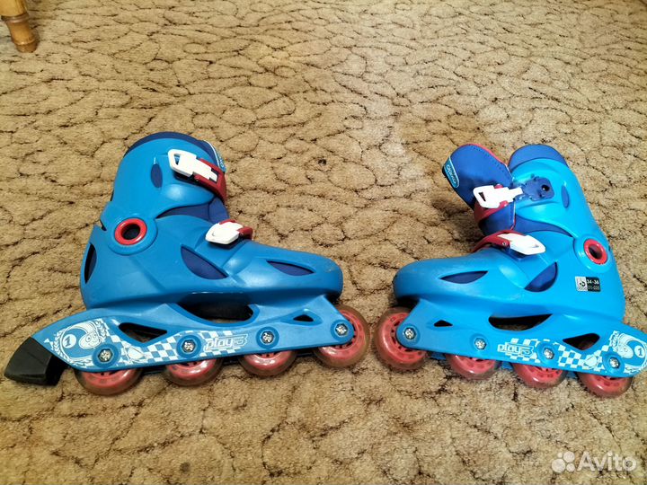 Детские ролики oxelo play5. Размер 34-36