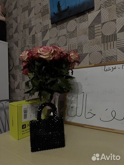 Сумка из бусин ручной работы