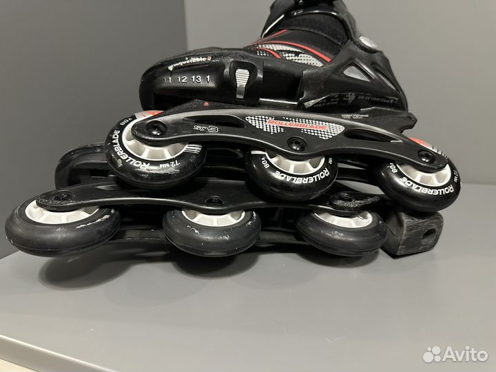 Ролики rollerblade детские раздвижные 28 32