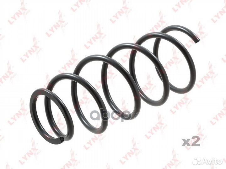 Пружина передняя nissan Wingroad(Y11) 99 lynxauto