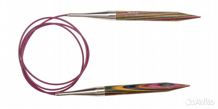 Спицы круговые Symfonie KnitPro, 60 см, 5.50 мм 2