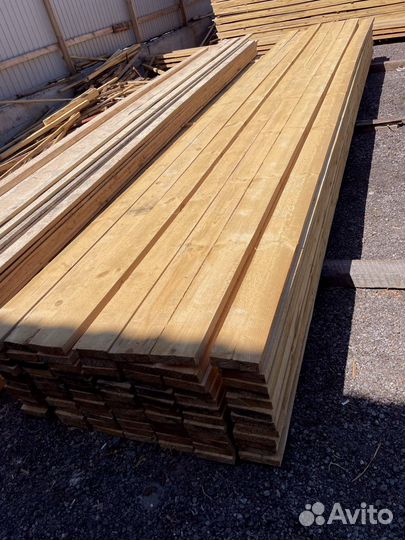 Доска обрезная 40х200х6000мм