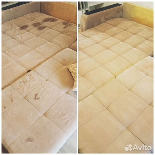 Химчистка мягкой мебели: дивана, матраса, ковра