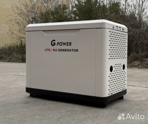 Газовый генератор 9 kW G-powerSL9000SE3 с постоянн