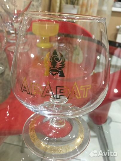 Рюмки, фужеры стекло и хрусталь