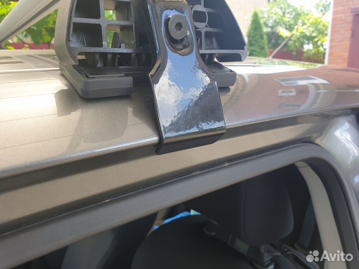 Багажник Евродеталь на крышу Toyota HiLux аэро