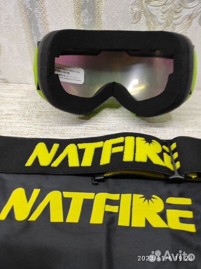 Горнолыжная маска очки Natfire UV400