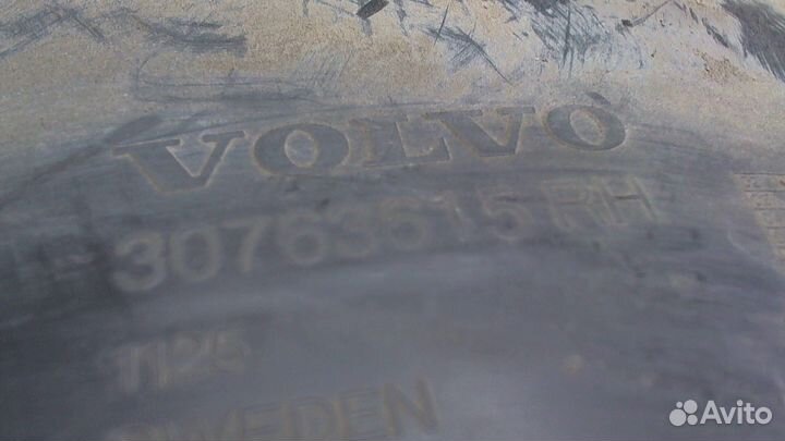 Защита арок (подкрылок) Volvo XC90, 2008