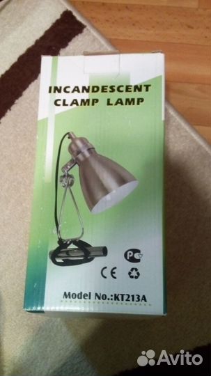 Новый светильник металл