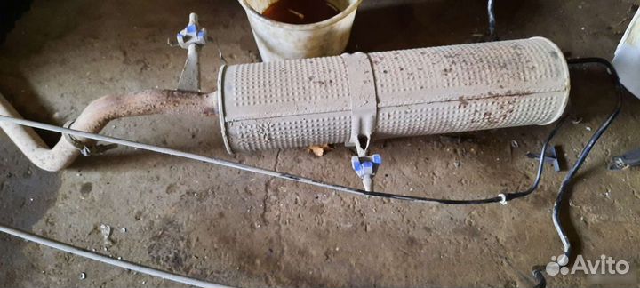 Глушитель, Резонатор peugeot 308