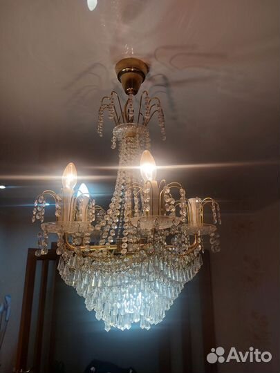 Люстра хрустальная