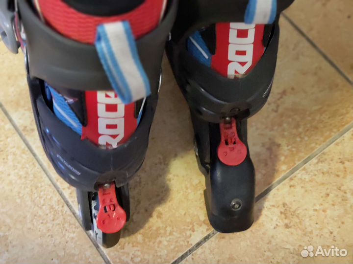 Роликовые коньки детские раздвижные 30-35 разм