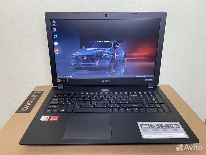 Игровой Ноутбук Acer FullHD/SSD/2Видеокарты