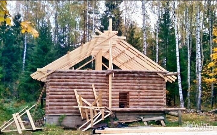 Сруб дома 8х8+2 с доставкой