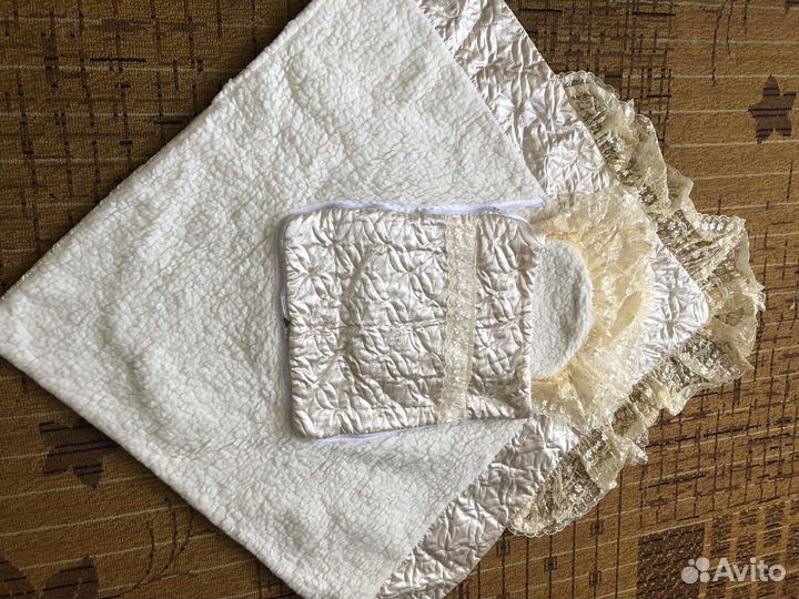 Конверт на выписку зимний для девочки