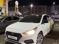 Hyundai Solaris 1.4 AT, 2018, 182 000 км, с пробегом, цена 975 000 руб.