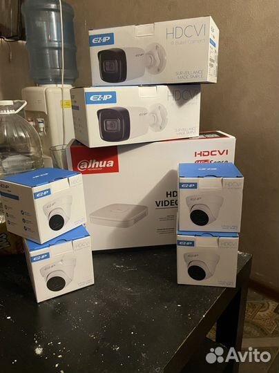 Комплект видеонаблюдения, гарантия