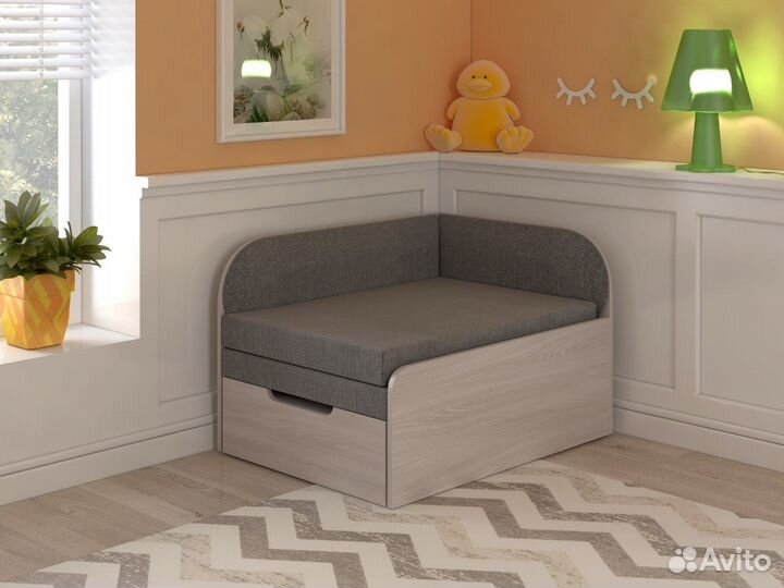 Диван детский Серый
