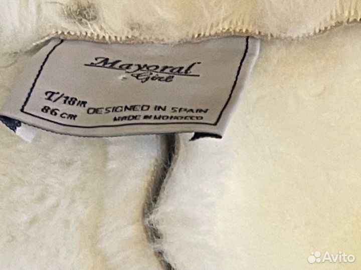 Куртка-Дубленка для девочки 86