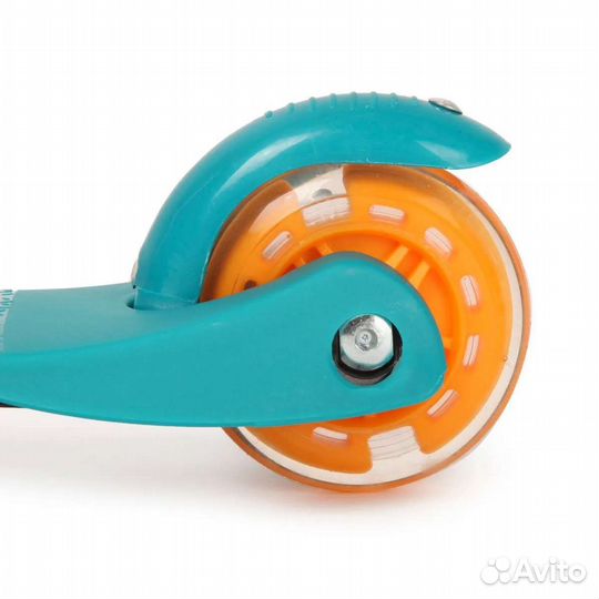 Самокат новый светятся колеса