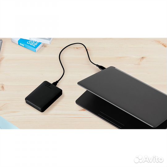 Внешние HDD 1TB WD Elements (Black), USB 3.0, 111x